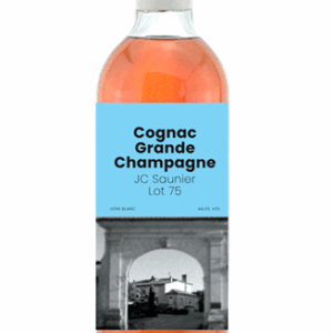 Authentic Spirits Cognac Grande Champagne JC SAUNIER Lot 75