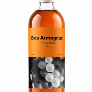 Bas Armagnac MOUREOU 1988 (70CL, 45,8% VOL)